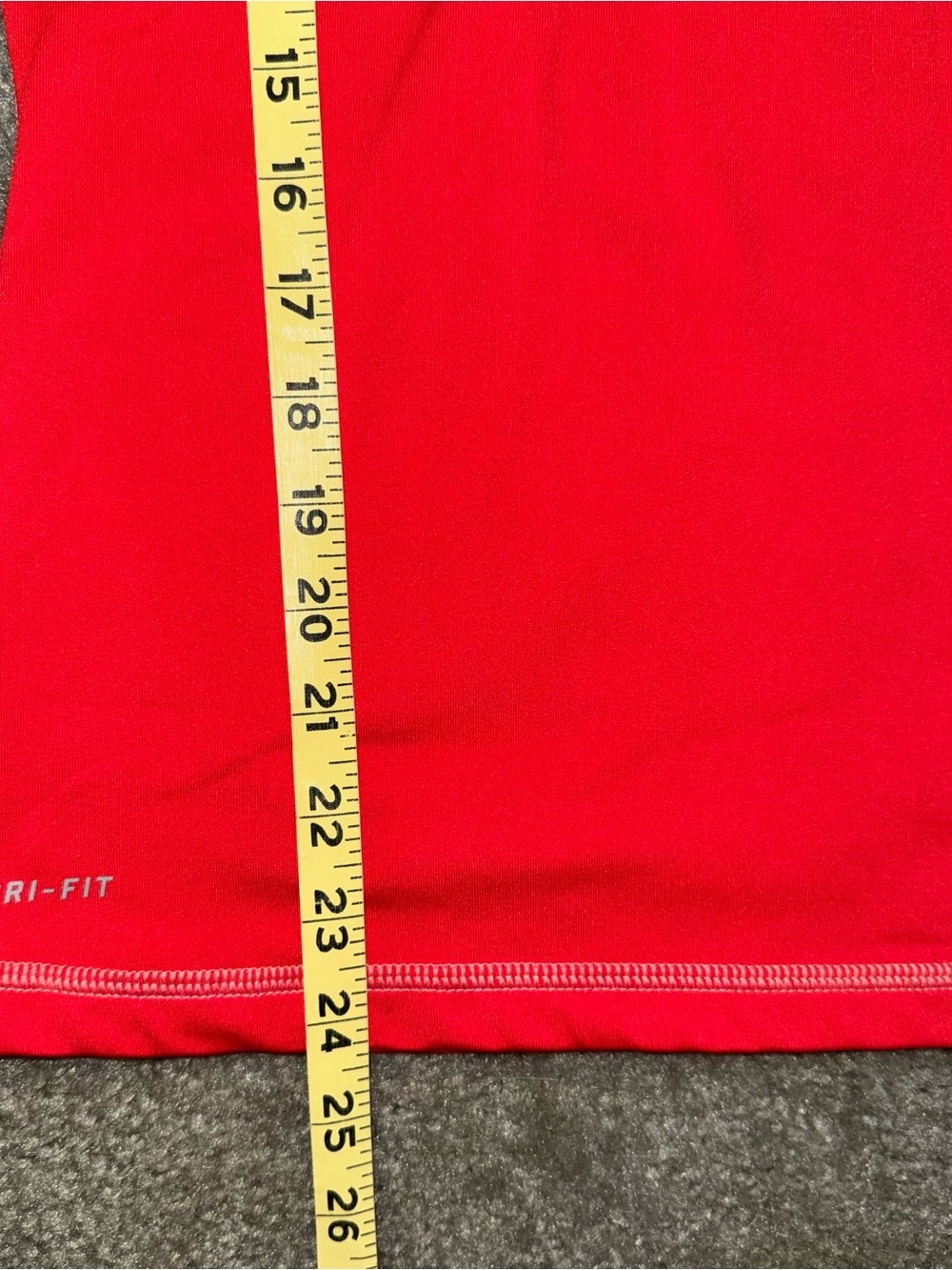 Nike Red/Orange Medium 1/4 Zip-Up Athletic Jacket - Picture 7 of 7